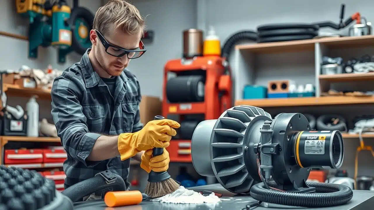 Can a blower motor get clogged?