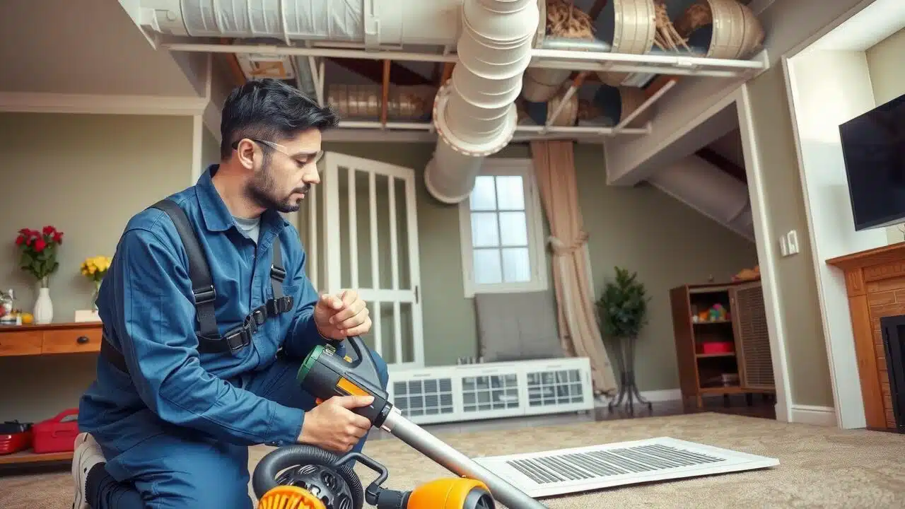 How do you maintain ductwork?