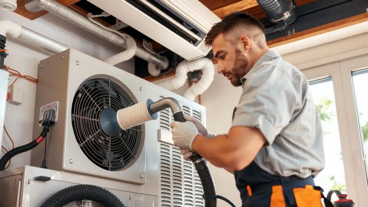 How often should HVAC systems be cleaned?