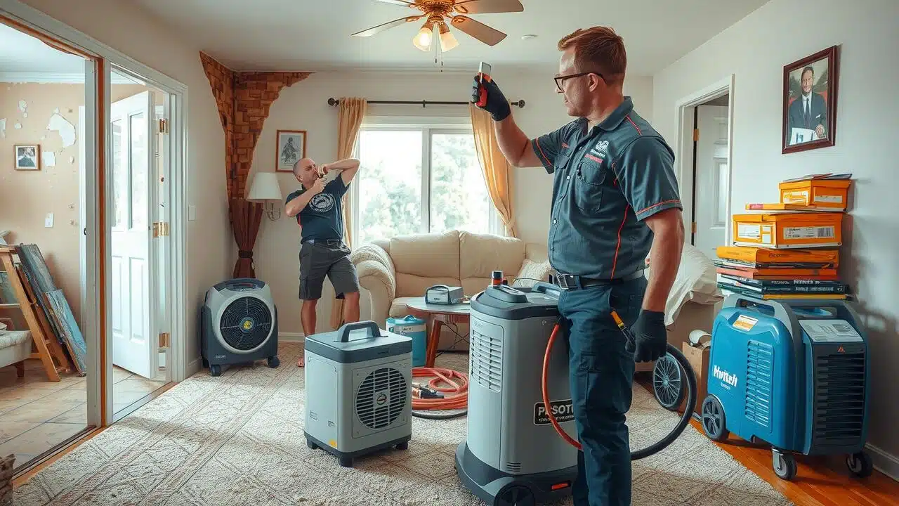 What is typical cost for water damage restoration?