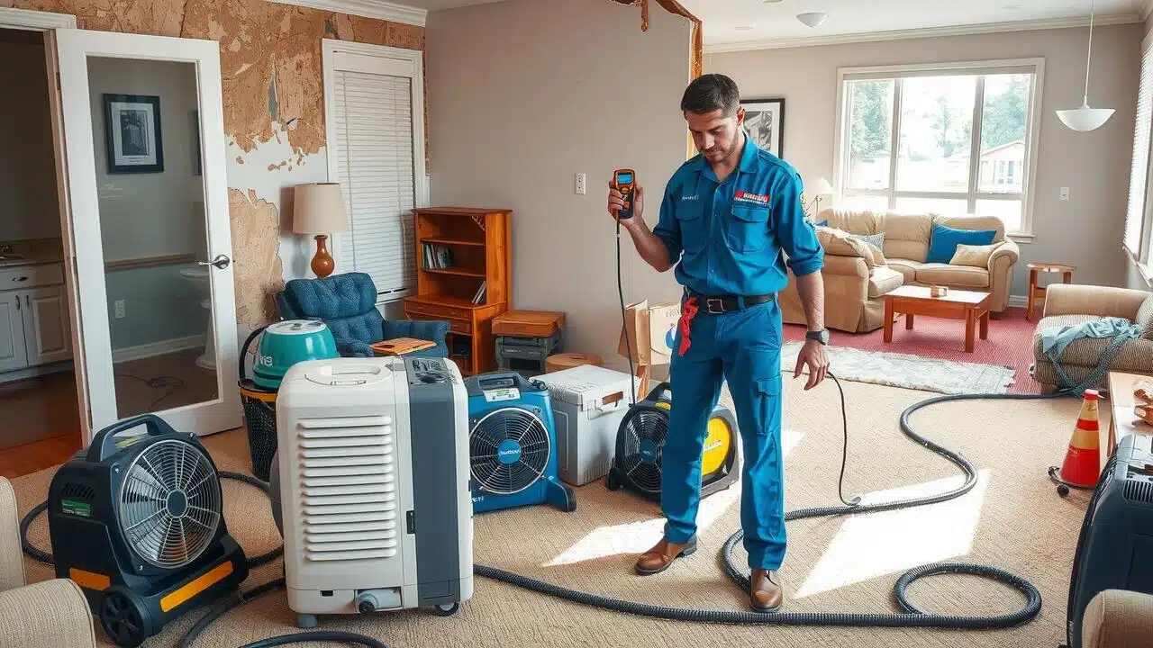 What should I do immediately after water damage?